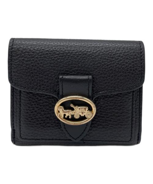COACH（コーチ）COACH (コーチ) ジョージー スモール ウォレット ブラックの古着・服飾アイテム