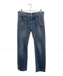 DOLCE & GABBANA（ドルチェ＆ガッバーナ）の古着「デニムパンツ」｜ネイビー