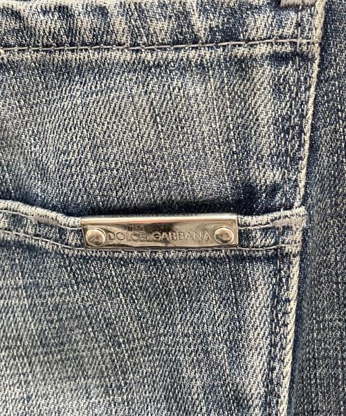 DOLCE & GABBANA（ドルチェ＆ガッバーナ）DOLCE & GABBANA (ドルチェ＆ガッバーナ) デニムパンツ ネイビー サイズ:44の古着・服飾アイテム