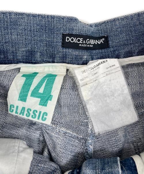 DOLCE & GABBANA（ドルチェ＆ガッバーナ）DOLCE & GABBANA (ドルチェ＆ガッバーナ) デニムパンツ ネイビー サイズ:44の古着・服飾アイテム