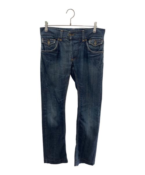 DOLCE & GABBANA（ドルチェ＆ガッバーナ）DOLCE & GABBANA (ドルチェ＆ガッバーナ) デニムパンツ ネイビー サイズ:Ｌの古着・服飾アイテム
