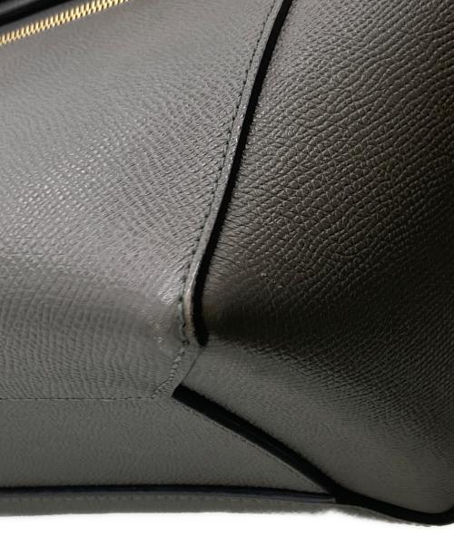 CELINE（セリーヌ）CELINE (セリーヌ) CELINE マイクロベルトバック 角若干のスレコバ割れ有 グレーの古着・服飾アイテム