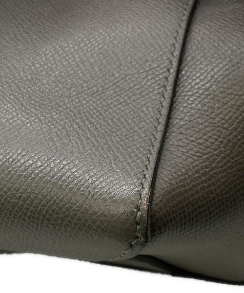 CELINE（セリーヌ）CELINE (セリーヌ) CELINE マイクロベルトバック 角若干のスレコバ割れ有 グレーの古着・服飾アイテム