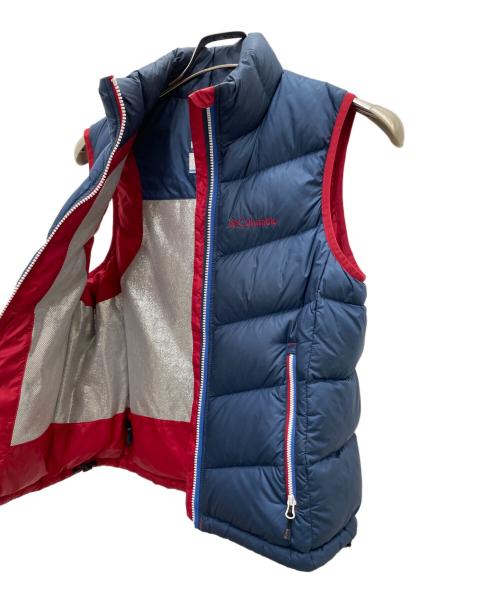 Columbia（コロンビア）Columbia (コロンビア) ダウンベスト ネイビー サイズ:Sの古着・服飾アイテム