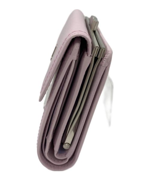 LANVIN（ランバン）LANVIN (ライバン) 2つ折り財布 バイオレット 未使用品の古着・服飾アイテム