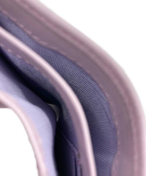 LANVIN（ランバン）LANVIN (ライバン) 2つ折り財布 バイオレット 未使用品の古着・服飾アイテム