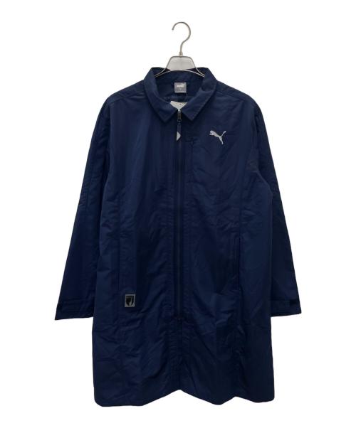 PUMA（プーマ）PUMA (プーマ) ステンカラーコート ネイビー サイズ:XL 未使用品の古着・服飾アイテム