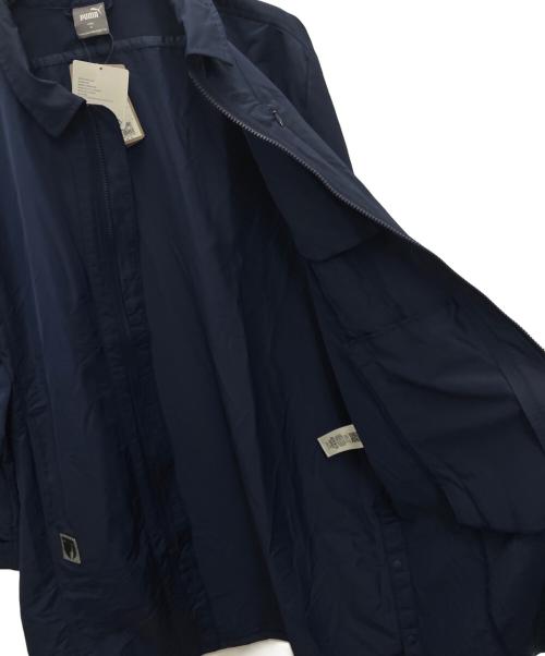 PUMA（プーマ）PUMA (プーマ) ステンカラーコート ネイビー サイズ:XL 未使用品の古着・服飾アイテム