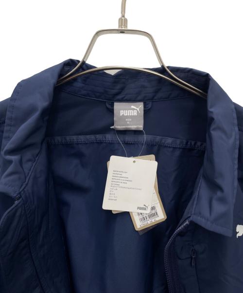 PUMA（プーマ）PUMA (プーマ) ステンカラーコート ネイビー サイズ:XL 未使用品の古着・服飾アイテム
