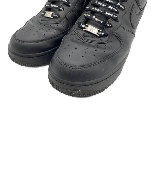 NIKE（ナイキ）NIKE (ナイキ) SUPREME (シュプリーム) ミドルカットスニーカー ブラック サイズ:28.5cmの古着・服飾アイテム