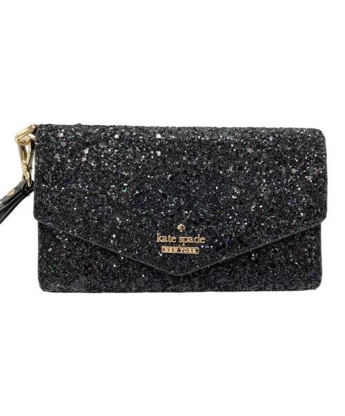 Kate Spade（ケイトスペード）Kate Spade (ケイトスペード) カードケース ブラックの古着・服飾アイテム