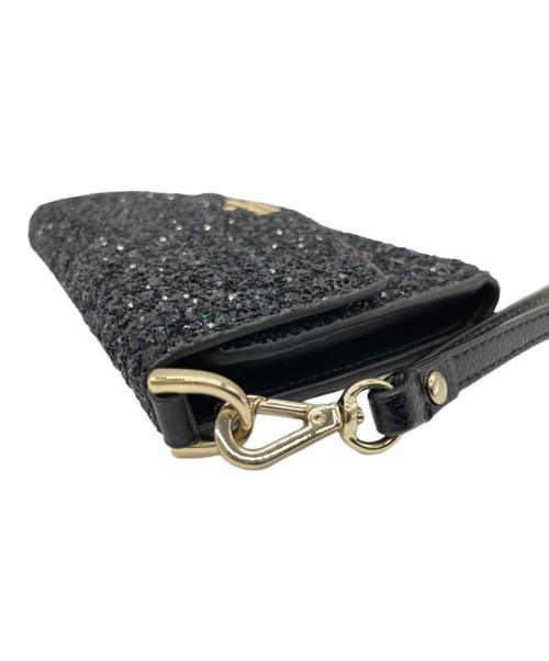 Kate Spade（ケイトスペード）Kate Spade (ケイトスペード) カードケース ブラックの古着・服飾アイテム