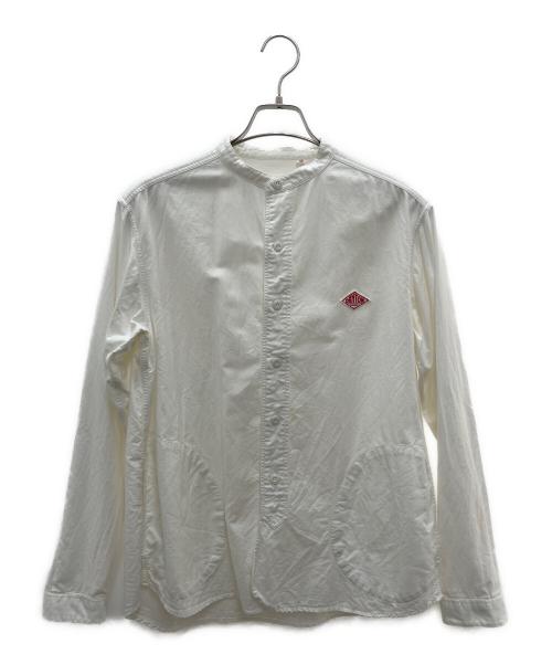 DANTON（ダントン）DANTON (ダントン) バンドカラーシャツ アイボリー サイズ:40の古着・服飾アイテム