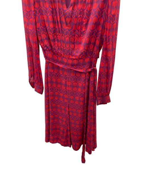 TORY BURCH（トリーバーチ）TORY BURCH (トリーバーチ) ワンピース レッド サイズ:2の古着・服飾アイテム