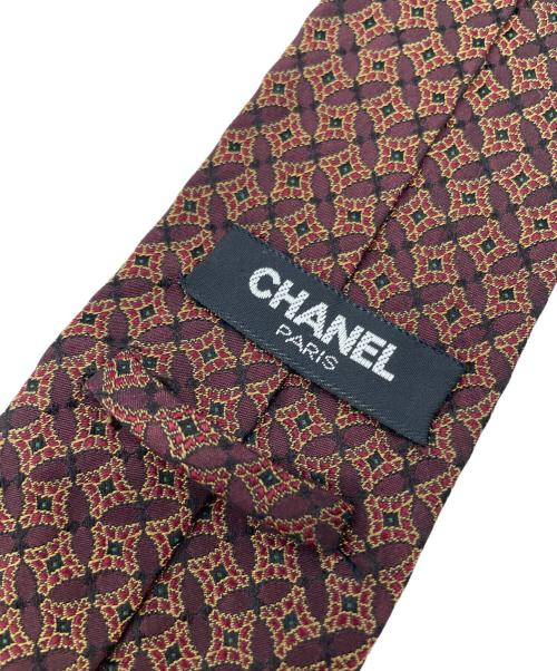 CHANEL（シャネル）CHANEL (シャネル) ネクタイ ブラウン サイズ:-の古着・服飾アイテム