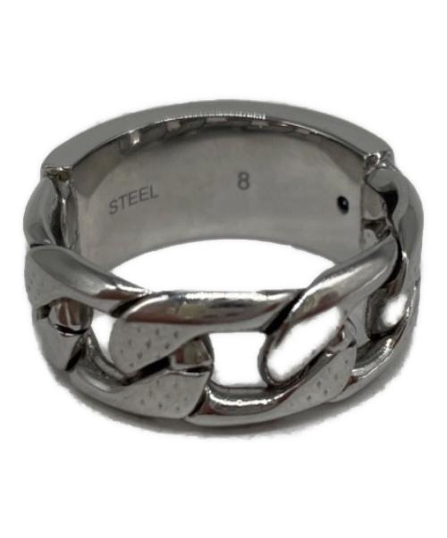 DIESEL（ディーゼル）DIESEL (ディーゼル) スチールリング サイズ:15号の古着・服飾アイテム