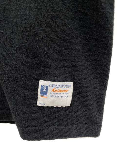 Champion（チャンピオン）Champion (チャンピオン) フットボールTシャツ ブラック サイズ:Mの古着・服飾アイテム