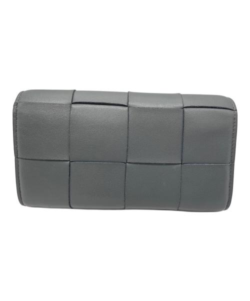 BOTTEGA VENETA（ボッテガベネタ）BOTTEGA VENETA (ボッテガベネタ) 長財布 グレーの古着・服飾アイテム