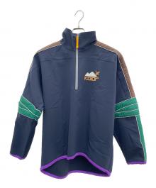 KOLOR（カラー）の古着「ハーフジップスウェット」｜ネイビー