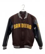 Fanaticsファナティクス）の古着「スタジャン」｜ブラウン