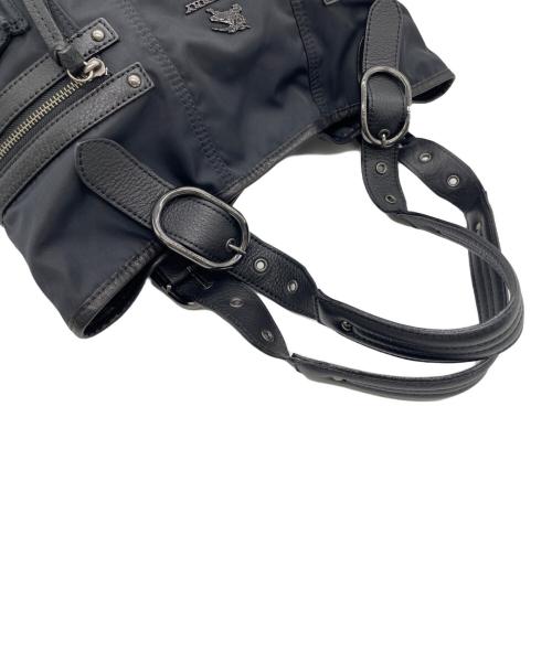 BURBERRY BLUE LABEL（バーバリー ブルー レーベル）BURBERRY BLUE LABEL (バーバリーロンドンブルーレーベル) バッグ ブラックの古着・服飾アイテム