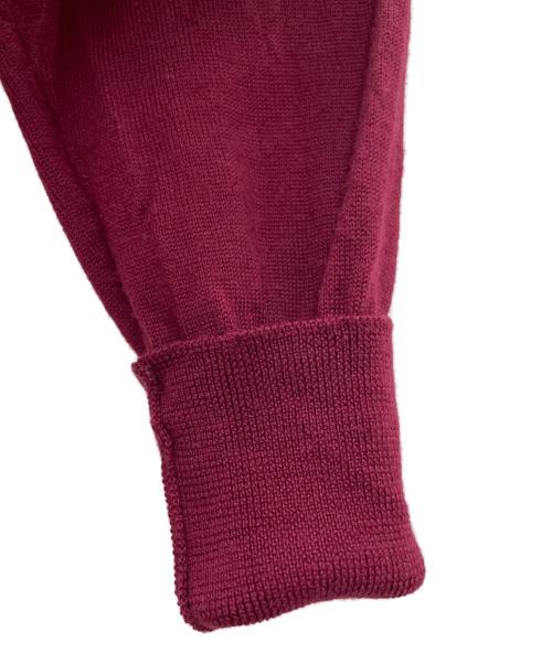 MM6 Maison Margiela（エムエムシックスメゾンマルジェラ）MM6 Maison Margiela (エムエムシックスメゾンマルジェラ) ニット レッド サイズ:Sの古着・服飾アイテム