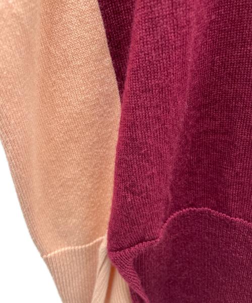 MM6 Maison Margiela（エムエムシックスメゾンマルジェラ）MM6 Maison Margiela (エムエムシックスメゾンマルジェラ) ニット レッド サイズ:Sの古着・服飾アイテム