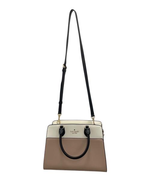 Kate Spade（ケイトスペード）Kate Spade (ケイトスペード) 2WAYバッグ ベージュの古着・服飾アイテム