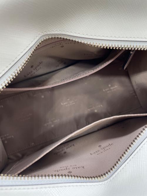 Kate Spade（ケイトスペード）Kate Spade (ケイトスペード) 2WAYバッグ ベージュの古着・服飾アイテム