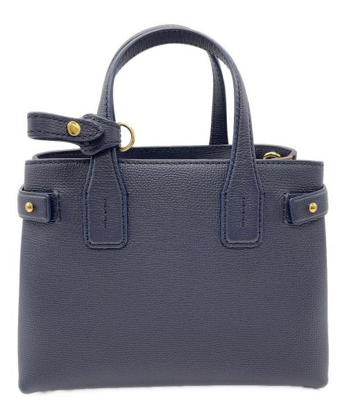 BURBERRY（バーバリー）BURBERRY (バーバリー) 2WAYバッグ ネイビーの古着・服飾アイテム
