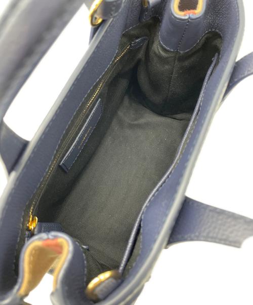 BURBERRY（バーバリー）BURBERRY (バーバリー) 2WAYバッグ ネイビーの古着・服飾アイテム