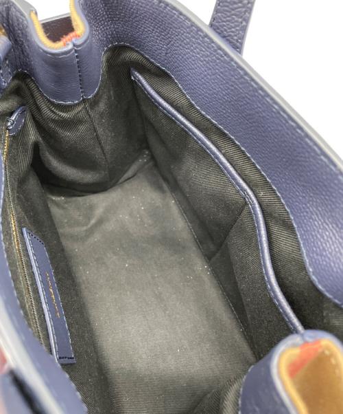 BURBERRY（バーバリー）BURBERRY (バーバリー) 2WAYバッグ ネイビーの古着・服飾アイテム