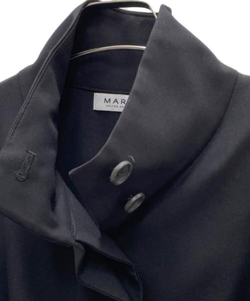 MARW UNITED ARROWS（マルゥ ユナイテッドアローズ）MARW UNITED ARROWS (マルゥ ユナイテッドアローズ) ノースリーブワンピース ブラック サイズ:34の古着・服飾アイテム