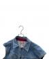 LOONEY TUNES (ルーニーチューンズ) ノースリーブデニムジャケット ブルー サイズ:XL：4000円