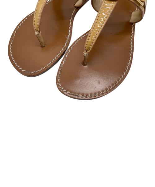 TORY BURCH（トリーバーチ）TORY BURCH (トリーバーチ) サンダル ブラウン サイズ:25cmの古着・服飾アイテム
