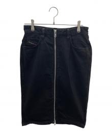 DIESEL（ディーゼル）の古着「デニムスカート」｜ブラック