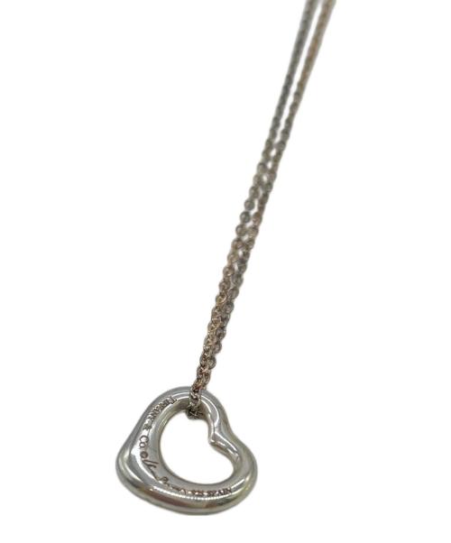 TIFFANY & Co.（ティファニー）TIFFANY & Co. (ティファニー) シルバーネックレス オープンハートの古着・服飾アイテム