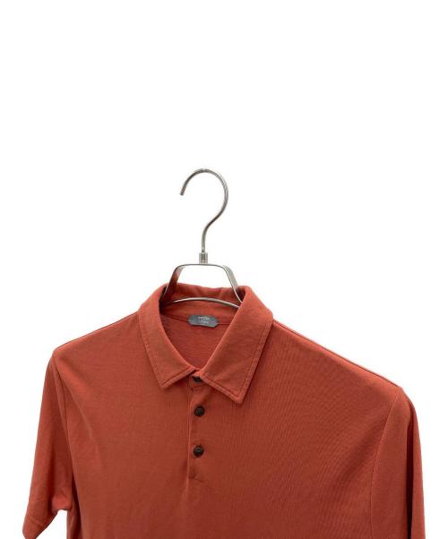 Zanone（ザノーネ）Zanone (ザノーネ) 半袖カットソー オレンジ サイズ:48の古着・服飾アイテム