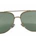 中古・古着 RAY-BAN (レイバン) サングラス ゴールド：8000円