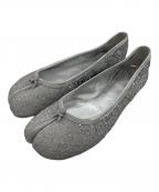 Maison Margielaメゾンマルジェラ）の古着「足袋バレエシューズ」｜シルバー