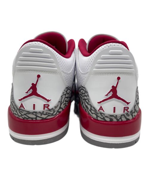 NIKE（ナイキ）NIKE (ナイキ) スニーカー ホワイト×レッド サイズ:27.5cm 未使用品の古着・服飾アイテム