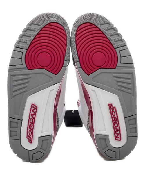 NIKE（ナイキ）NIKE (ナイキ) スニーカー ホワイト×レッド サイズ:27.5cm 未使用品の古着・服飾アイテム