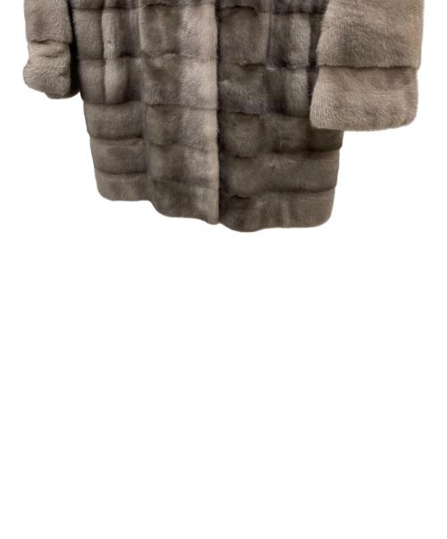 NAFA Mink（ナファ ミンク）NAFA Mink (ナファ ミンク) ミンクコート ライトグレー サイズ:-の古着・服飾アイテム