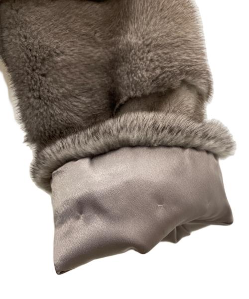 NAFA Mink（ナファ ミンク）NAFA Mink (ナファ ミンク) ミンクコート ライトグレー サイズ:-の古着・服飾アイテム