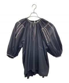 中古・古着通販】ENFOLD (エンフォルド) チュニック ブラック サイズ