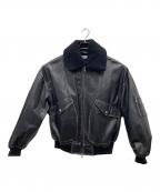 MAISON SPECIALメゾンスペシャル）の古着「レザージャケット」｜ブラック