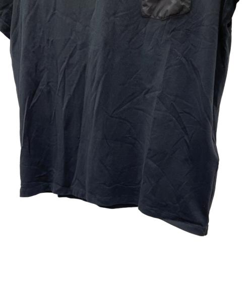 PRADA（プラダ）PRADA (プラダ) VネックTシャツ ブラック サイズ:XLの古着・服飾アイテム