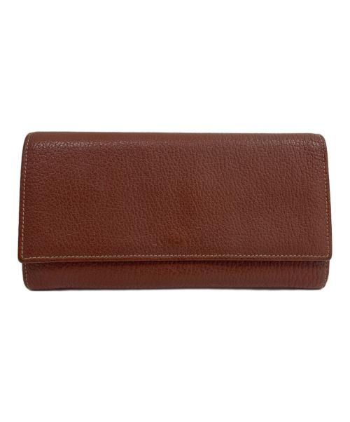 BVLGARI（ブルガリ）BVLGARI (ブルガリ) 長財布 ブラウンの古着・服飾アイテム