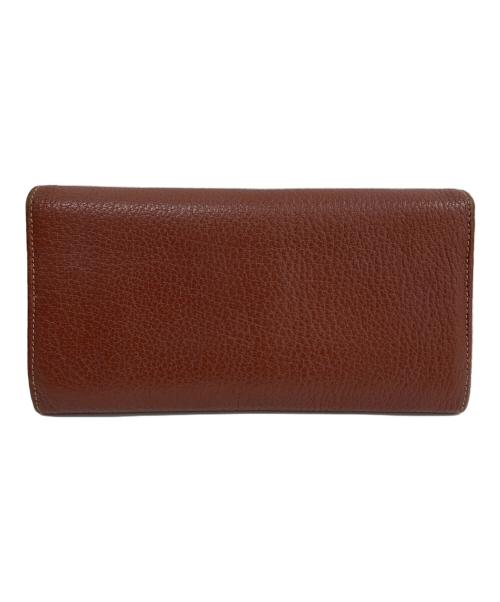 BVLGARI（ブルガリ）BVLGARI (ブルガリ) 長財布 ブラウンの古着・服飾アイテム