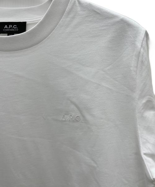 A.P.C.（アーペーセー）A.P.C. (アーペーセー) Tシャツ ホワイト サイズ:XSの古着・服飾アイテム